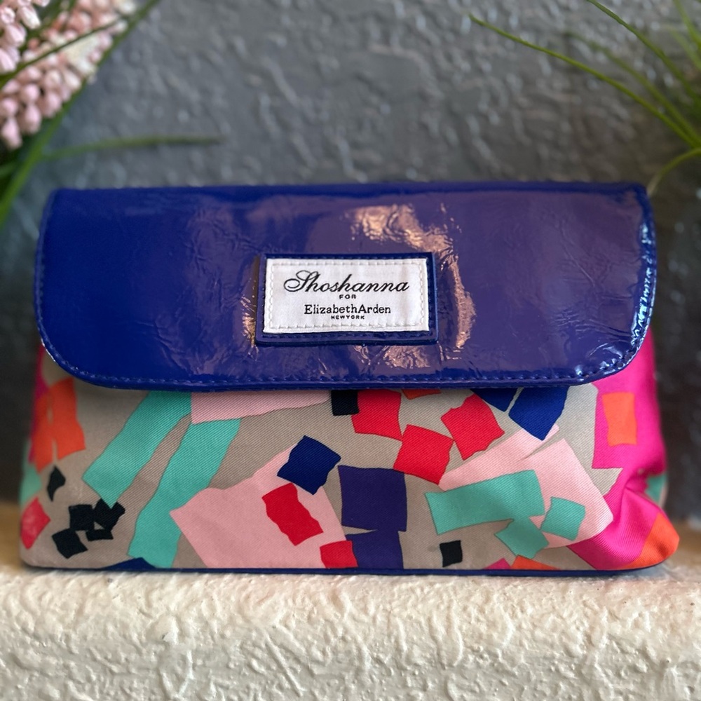 Shoshanna For Elizabeth Arden Cosmetic Makeup Toiletries Travel Bag